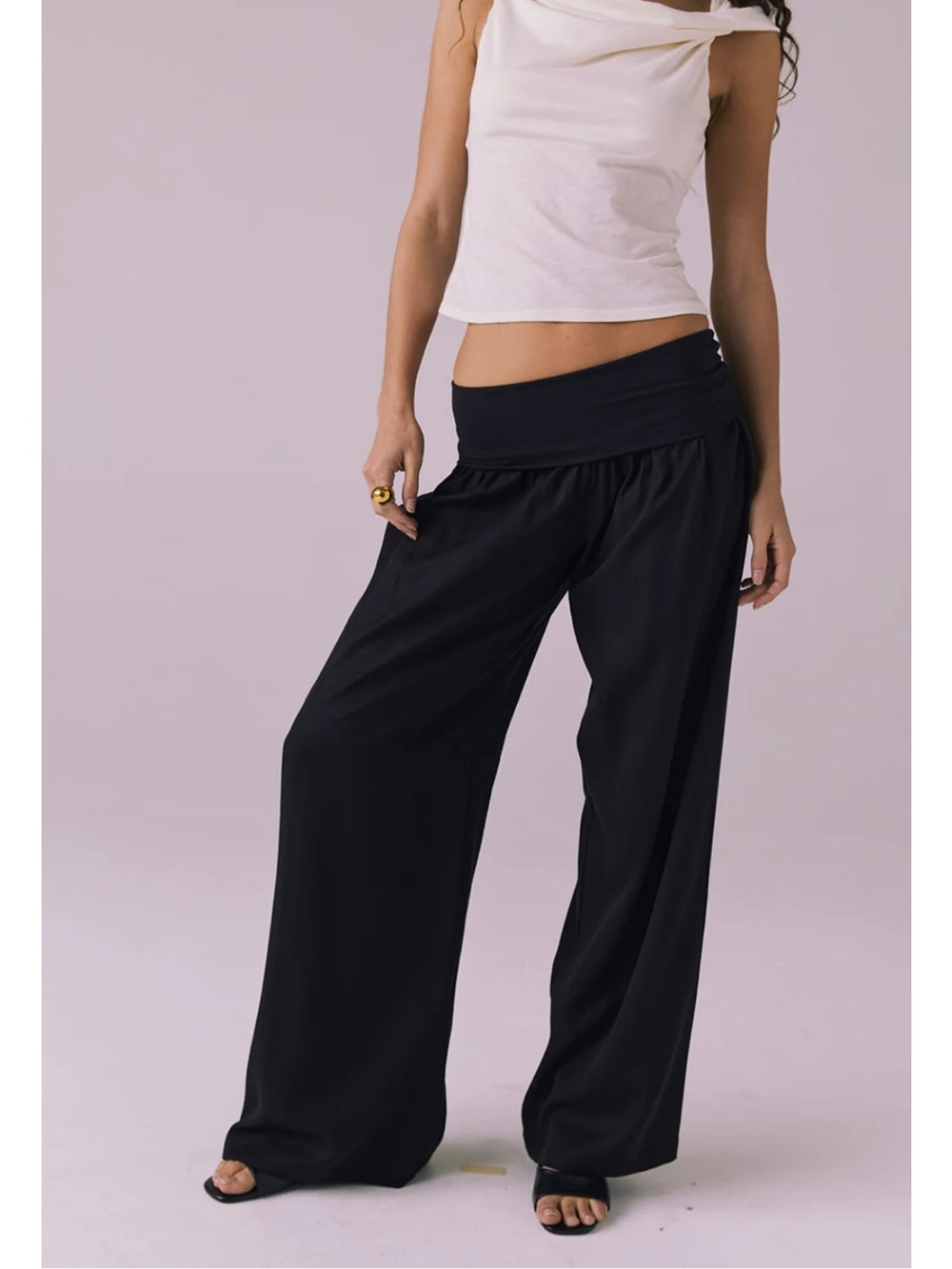 Chaser NWT S Full price currently $138 Didion Licorice Black Trousers
